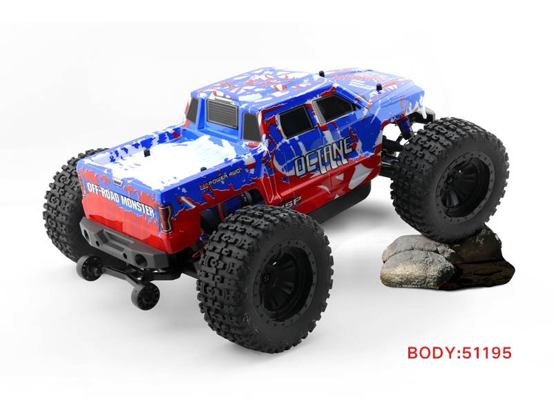 HSP Octane PRO 1/10 RTR Monster Truck, Modrý