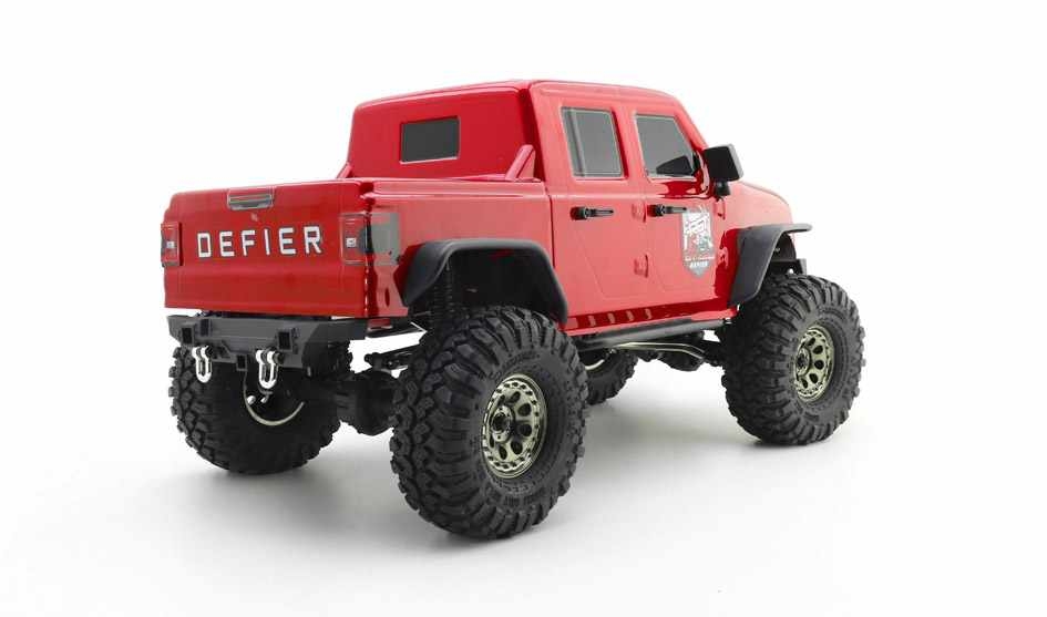 DEFIER V2 1/10 sada 2,4GHz, Červená