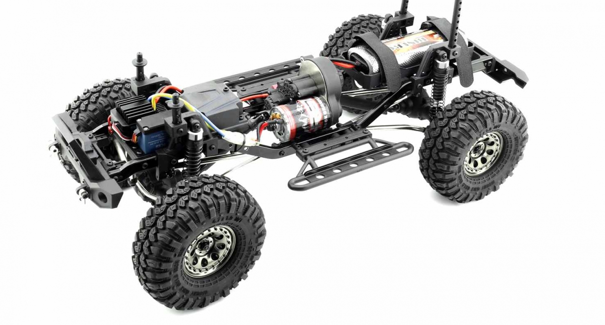 DEFIER V2 1/10 sada 2,4GHz, Červená