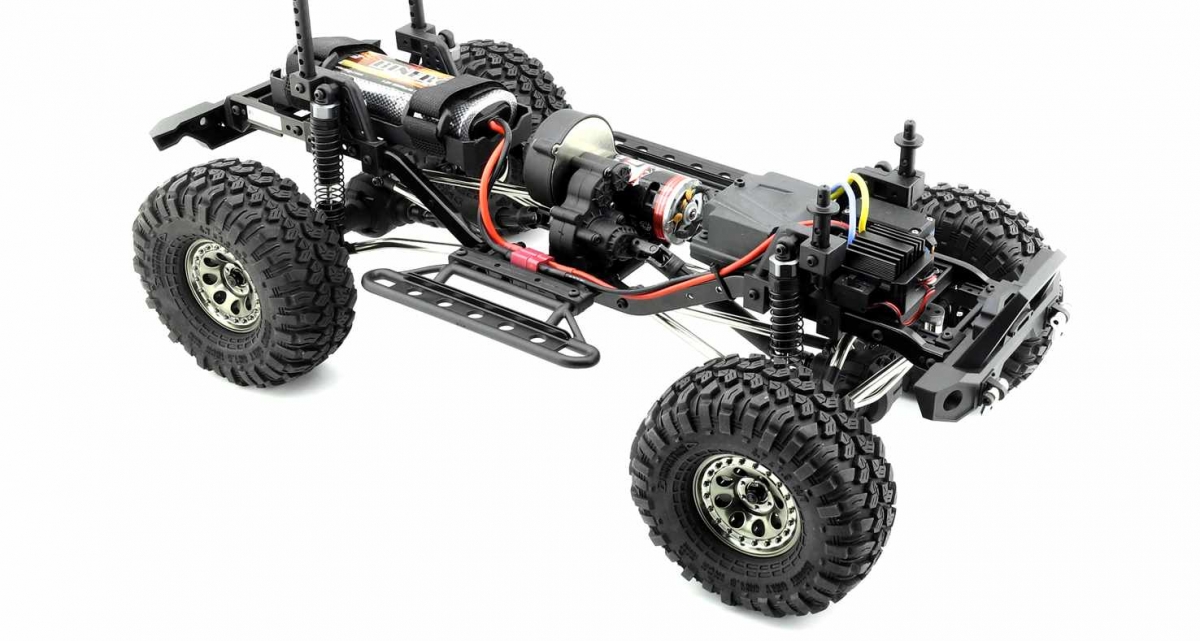 DEFIER V2 1/10 sada 2,4GHz, Červená