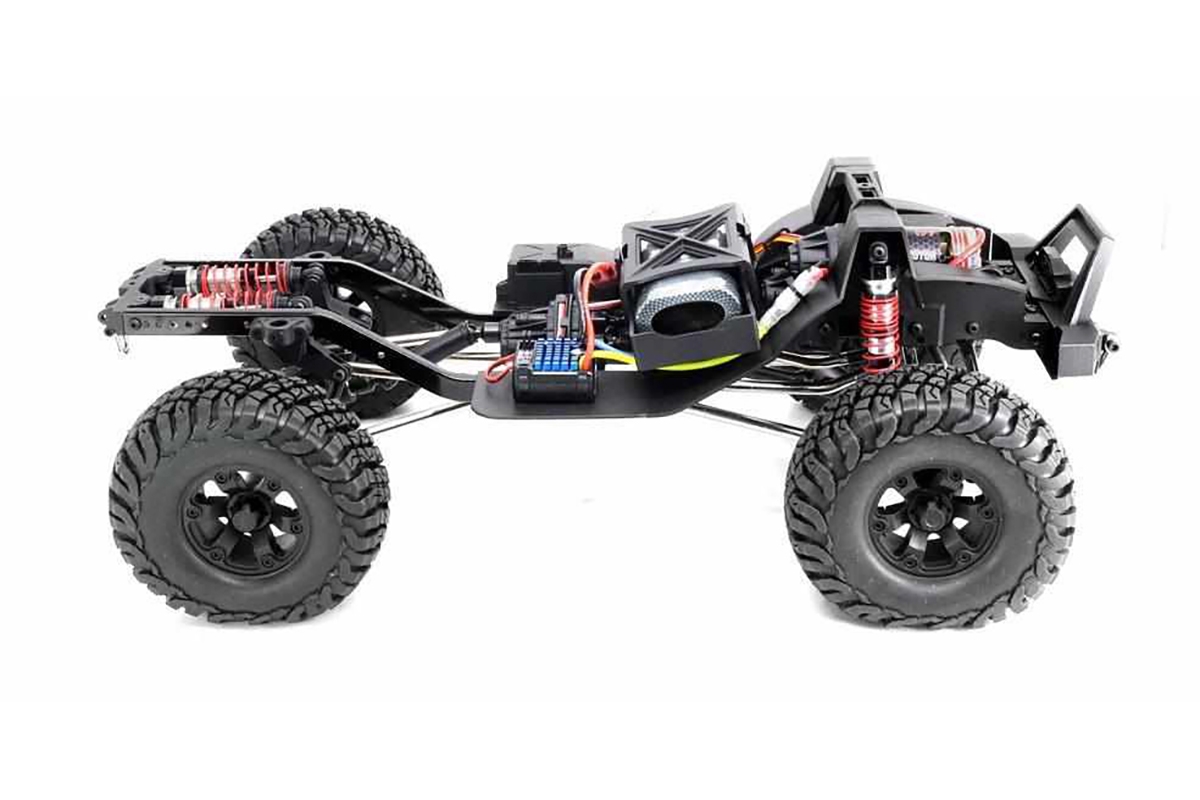 CRUSHER 1/10 sada 2,4GHz, Žlutá