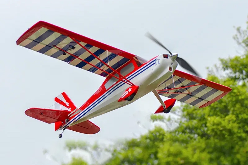 55" Super Decathlon V2 ARF - červená 1400mm