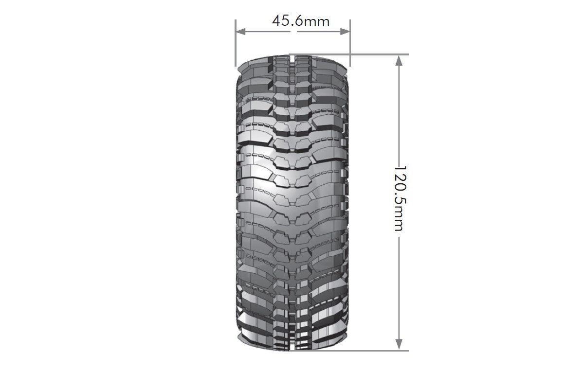 CR-CHAMP 1.9 Black Rims