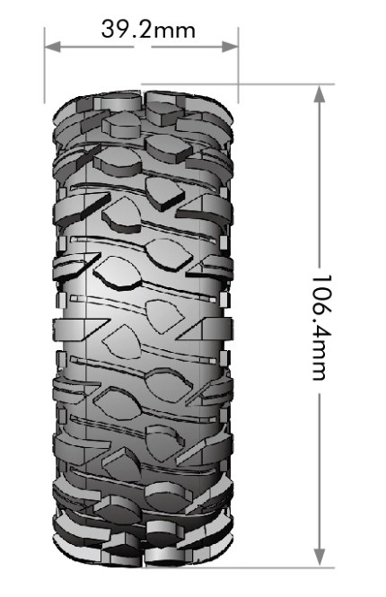 CR-ROWDY Class 1 1.9 Tires