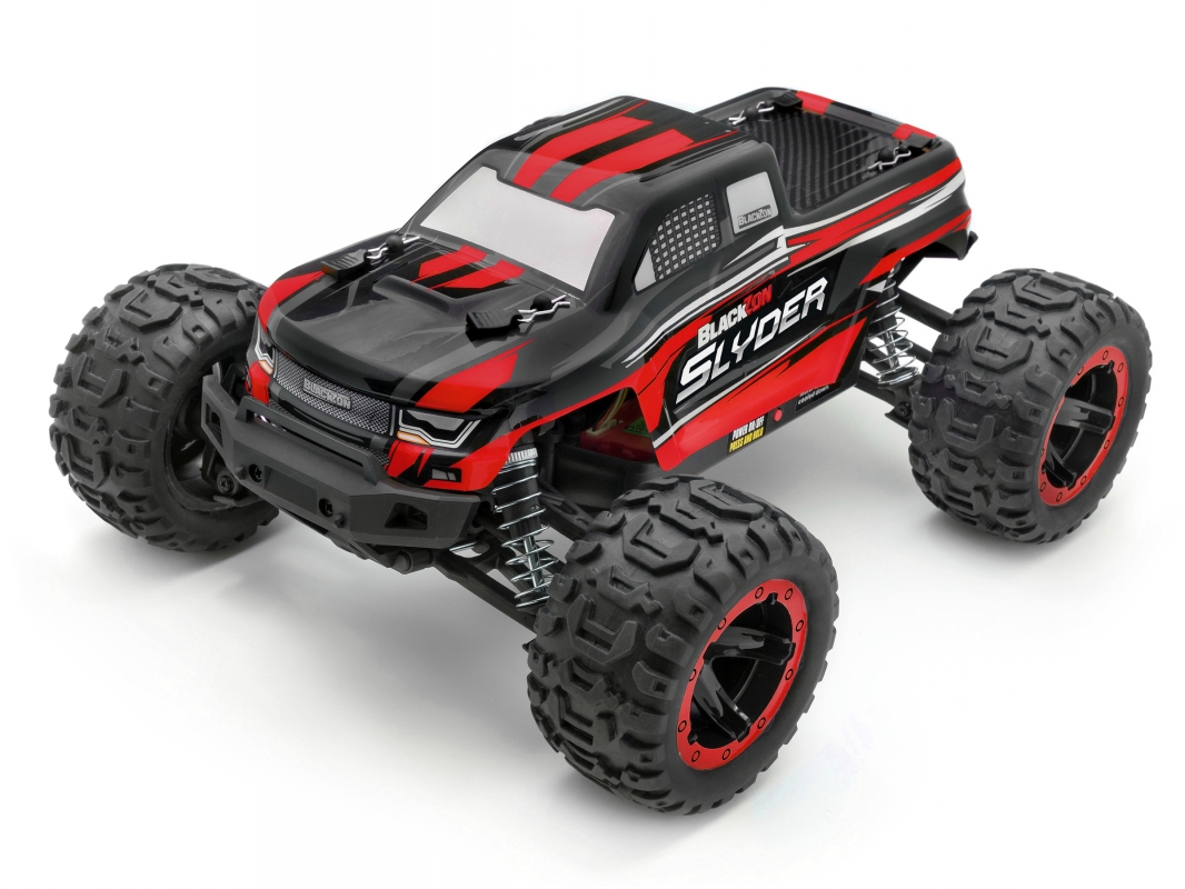 Slyder MT Monster Truck 1/16 RTR - Červený