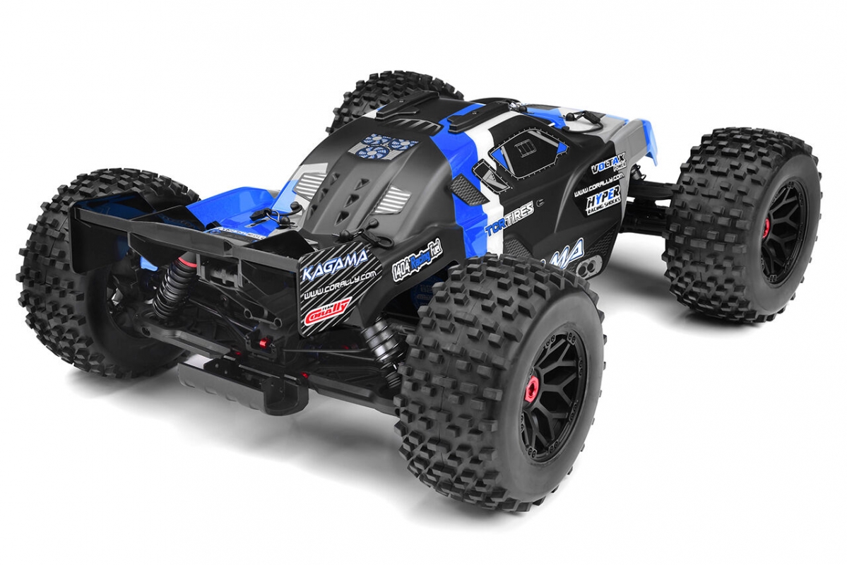 KAGAMA XP 6S - 1/8 Monster Truck 4WD - RTR - Brushless Power 6S - modrý