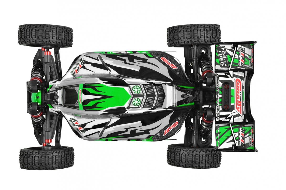 SPARK XB-6 - BUGGY 4WD - ROLLER šasi - bez elektroniky - zelená
