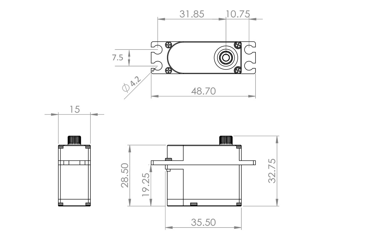 HV9780 (0.04s/60°, 4.5kg.cm)