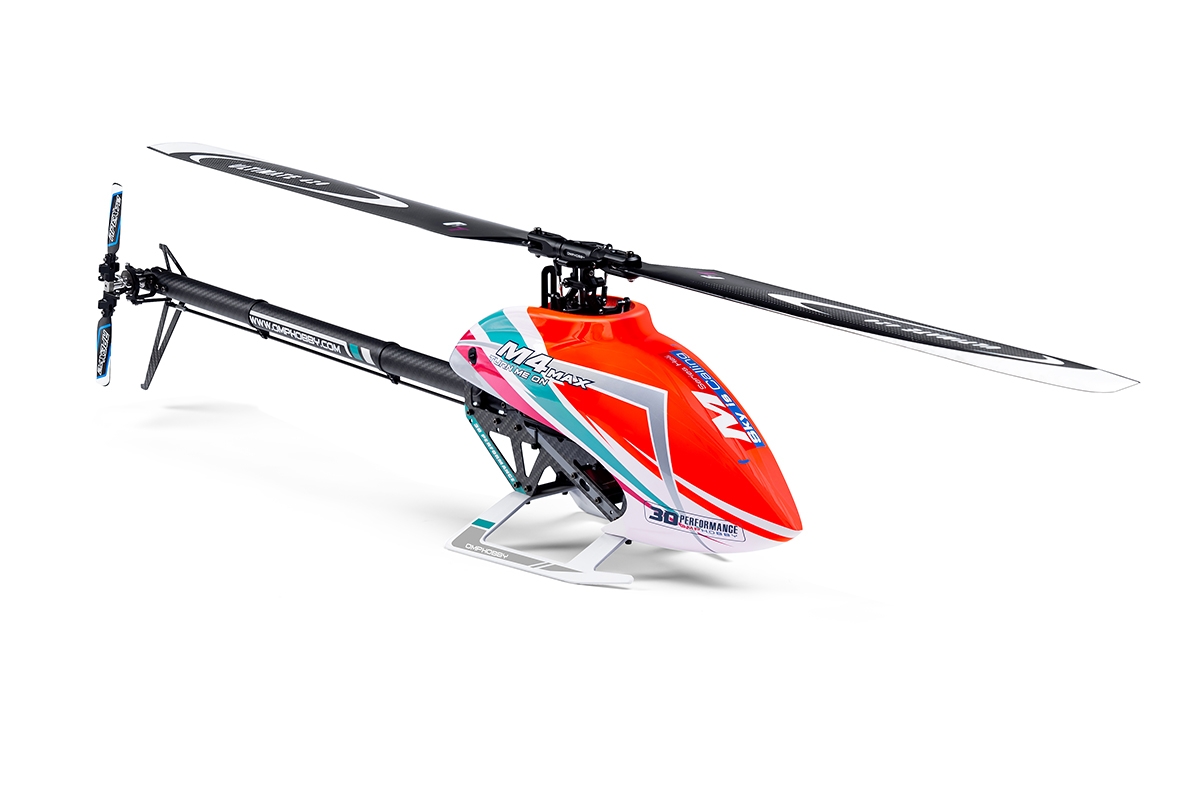 M4 MAX (combo kit) stavebnice s motorem, servy, ESC - oranžová