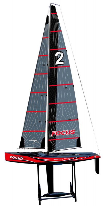 Focus V3 RTR plachetnice - červená