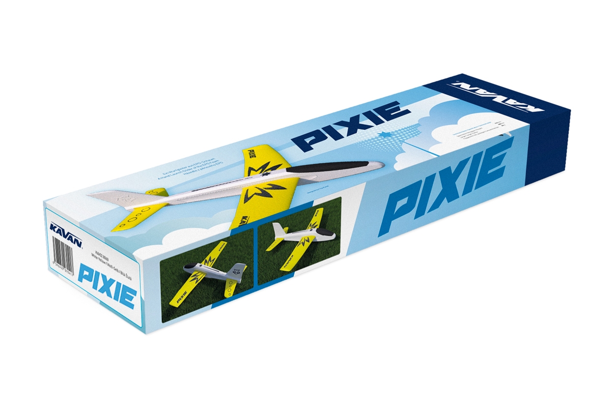 KAVAN Pixie házedlo EPP - bílá/žlutá