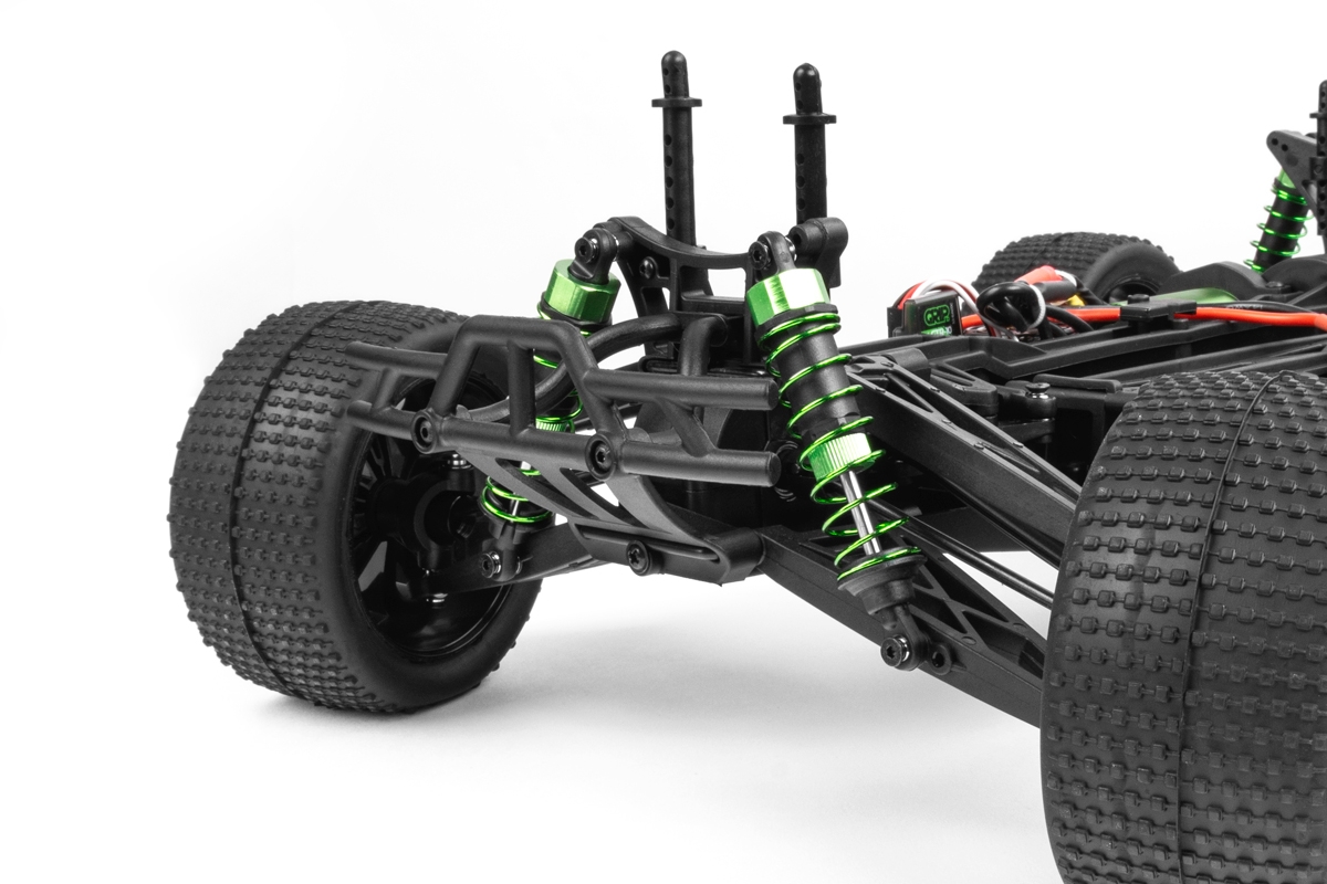 KAVAN GRT-10 Lightning Brushless 2,4 GHz 4WD Truggy 1:10 - Modrý
