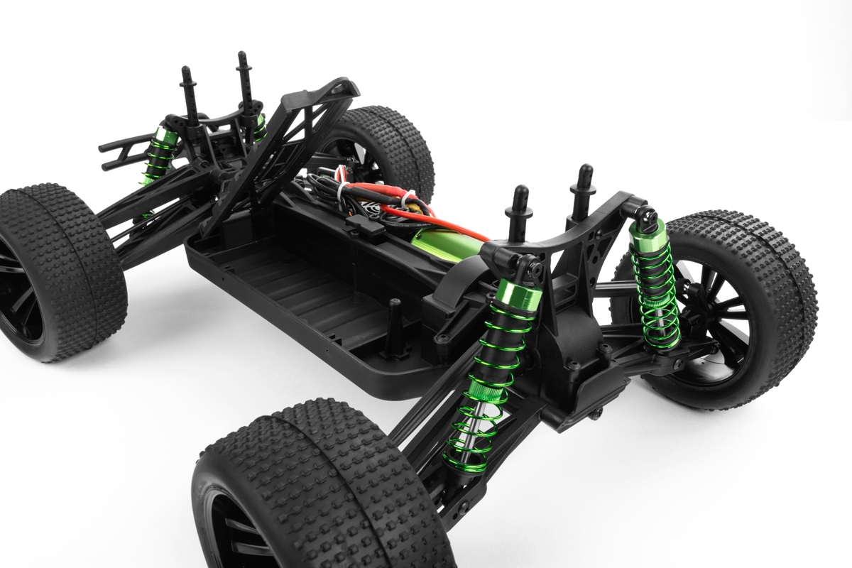 KAVAN GRT-10 Lightning Brushless 2,4 GHz 4WD Truggy 1:10 - Modrý