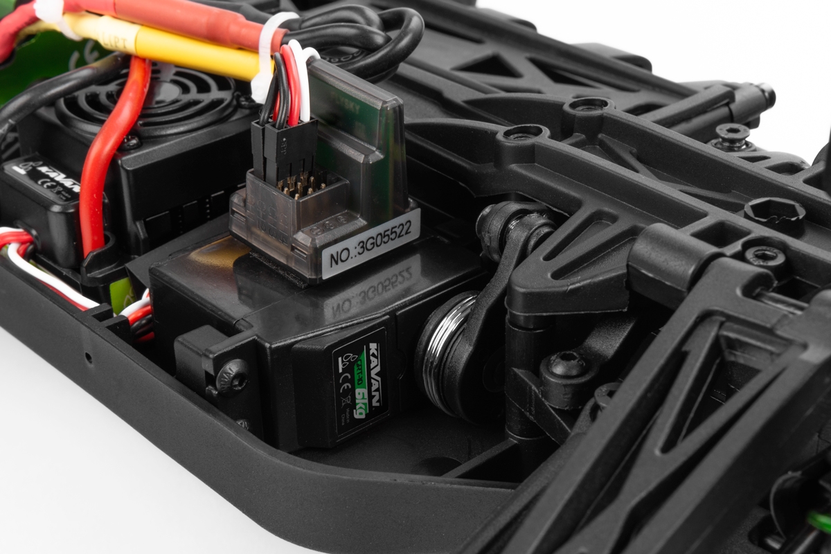 KAVAN GRT-10 Lightning Brushless 2,4 GHz 4WD Truggy 1:10 - Modrý