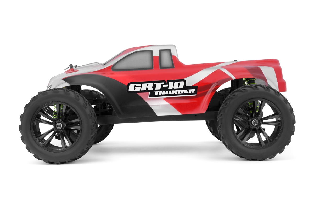 KAVAN GRT-10 Thunder Brushless 2,4 GHz 4WD Monster Truck 1:10 - Červený