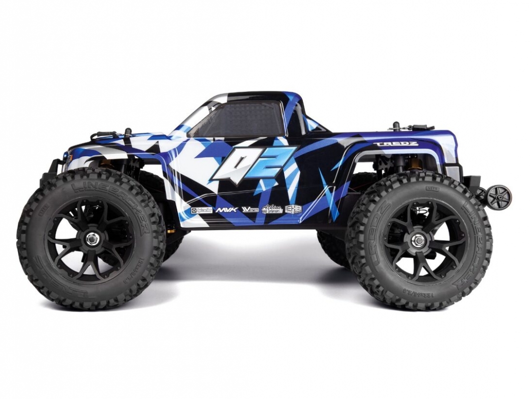 Quantum2 MT 1/10th Monster Truck - Modrý
