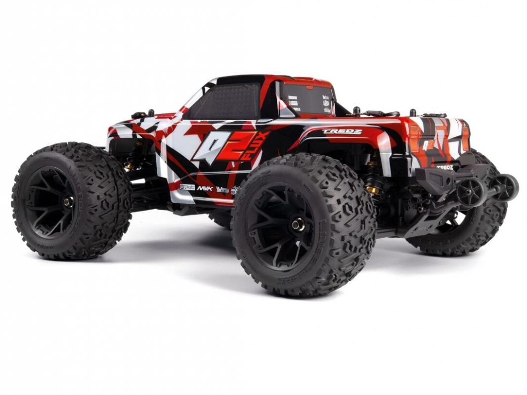 Quantum2 MT Flux 1/10th Monster Truck - Červený