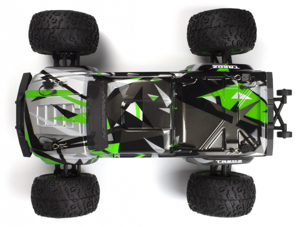 Quantum2 MT Flux 1/10th Monster Truck - Zelený