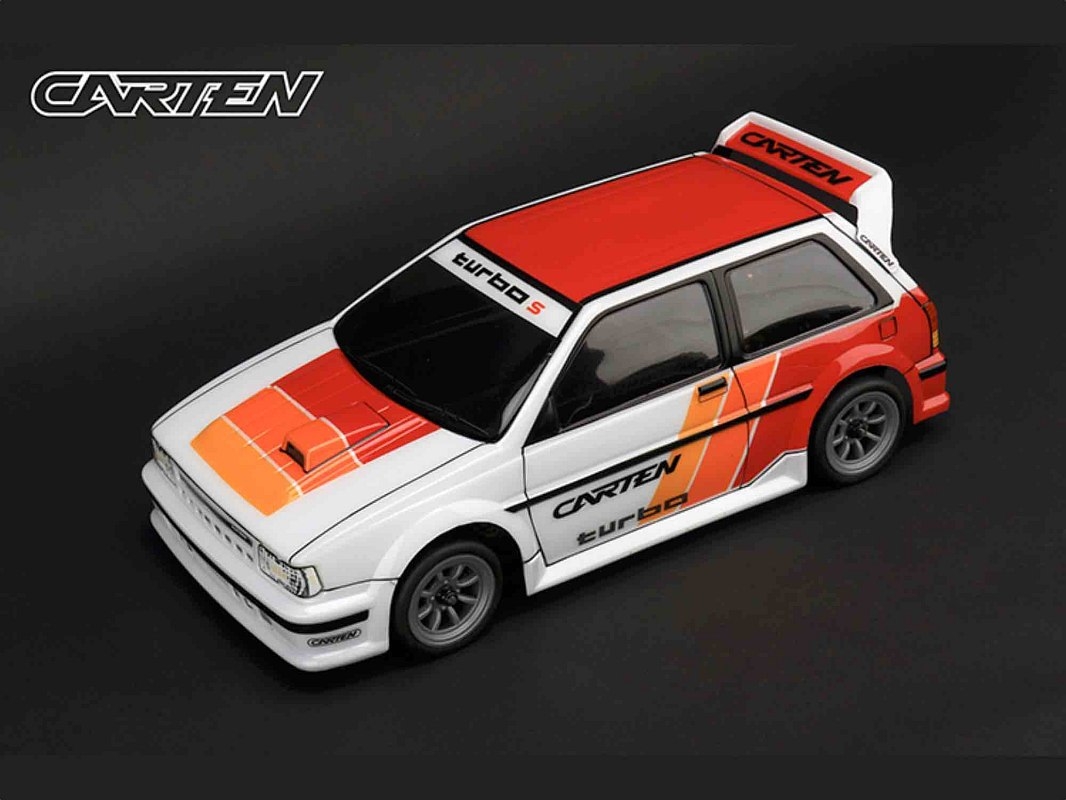 CARTEN STARLET 1/10 M-Chassis 225mm lexanová karoserie