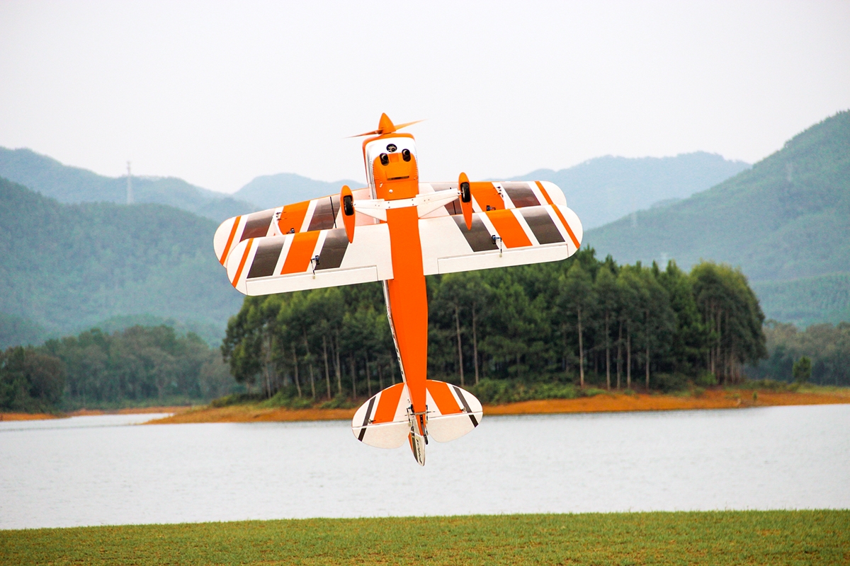 87" Pitts S2B Oranžový (2,2m)