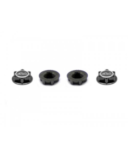 WHEEL NUT CLOSED END LIGHWEIGHT 1/8 GREY
