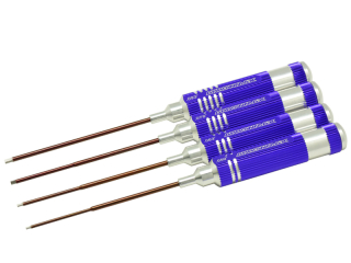 ALLEN WRENCH SET .050, .063, .078, .093 X 120MM 4PCES