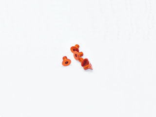 ALU SCREW ALLEN COUNTERSUNK M3X5 ORANGE (7075)