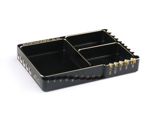 MULTI ALU CASE FOR SCREWSBLACK GOLDEN (120x80x18)
