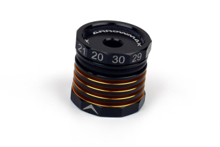 20-30MM ADJUSTABLE RIDE HEIGHT JAUGE BLACK GOLDEN