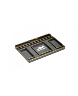 Alu Tray For Set-Up System & LED Pit Lamp Black Golden