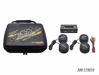Tyre Warmer & Batt Warmer With Bag Black Golden