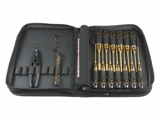 AM TOOLSET FOR OFFROAD (16PCS) WITH TOOLS BAG BLACK GOLDEN