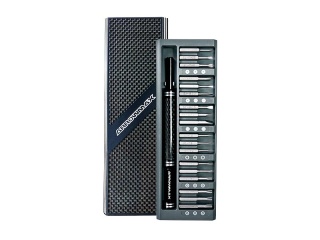 AM Premium Precision Screwdriver Set With Alu Case (36 in 1) Carbon