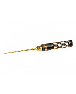 BALL DRIVER HEX WRENCH .063 (1/16) X 100MM BLACK GOLDEN