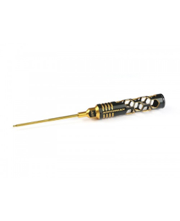 BALL DRIVER HEX WRENCH .078 (5/64) X 100MM BLACK GOLDEN
