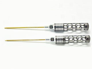 BALL DRIVER SET.078, .093, X 120MM 2PCES HONEYCOMB