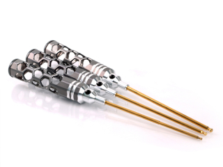 BALL DRIVER HEX WRENCH SET 2.0, 2.5, 3.0 X 120MM 3PCES HONEYCOMB