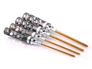 PHILLIPS SCREWDRIVER SET 3.5, 4.0, 5.0 & 5.8 X 120MM 4PCES HONEYCOMB