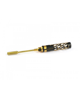 NUT DRIVER 5.5 X 100MM BLACK GOLDEN