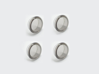 22MM LEXAN END CAP FOR HONEYCOMB TOOL GRAY (4)