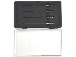 POWER TOOL TIP SET 4 PIECES WITH PLASTIC CASE (US)