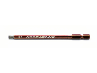 BALL DRIVER HEX WRENCH 3.0 X 70MM QUICK DRIVE TIP