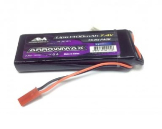 ARROWMAX LIPO RX GP 1400 (7.4V) LIPO battery