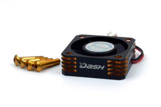 DASH ULTRA HIGH SPEED ESC COOLING FAN BLACK GOLDEN
