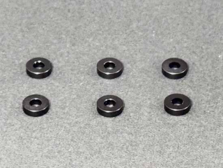 AMR Gun Metal Anodized Washer 3x7x2mm (6)