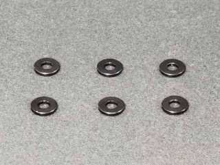 AMR Gun Metal Anodized Washer 3x7x1mm (6)