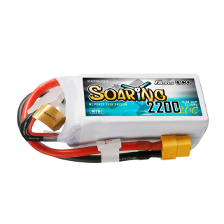 Gens ace Soaring Mini LiPo 4S 14.8V-2200-20C (XT60) 76x33x33mm 185g