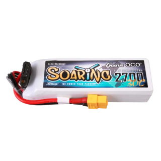 Gens ace Soaring LiPo 3S 11.1V-2700-30C(XT60) 103x34x25mm 190g G-Tech