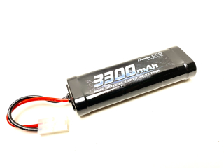 Gens ace Battery NiMh 7.2V-3300Mah (Tamiya) 142x48x25.5mm 367g