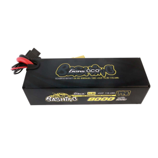 Gensace Extreme LiPo 4S 14.8V-8000-100CEC5 157x53x42mm 760g G-Tech